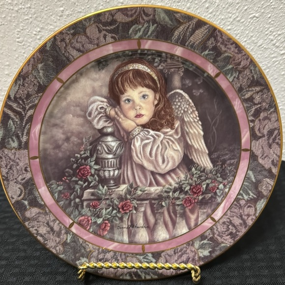 Gardens of Innocence Limited Edition “Hope” Plate by Richardson Bradford Exchang - Picture 4 of 17